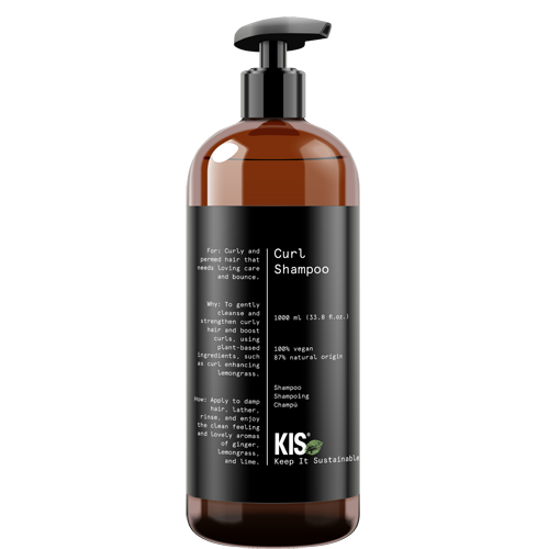 Kis Green Curl Shampoo 100% Vegan & Dierproefvrij verkrijgbaar bij Het Kappersland Almelo